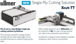 XCut digital cutting technology for precision textile manufacturing
